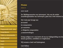 Tablet Screenshot of middagconcerten.be